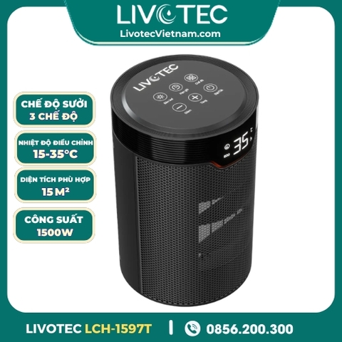 Máy Sưởi Gốm Livotec LCH-1597D