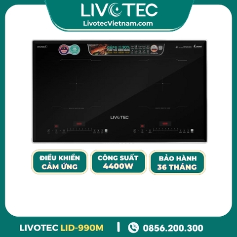 Bếp Từ Đôi Livotec E-smart LID-990M