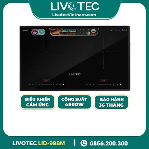 Bếp Từ Đôi Livotec E-smart LID-998M