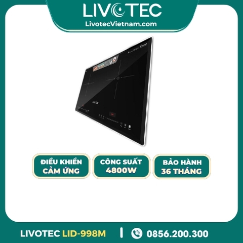 Bếp Từ Đôi Livotec E-smart LID-998M