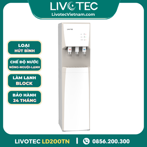 Cây Nước Nóng Lạnh Hút Bình Livotec LD200TN