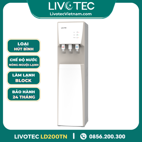 Cây Nước Nóng Lạnh Hút Bình Livotec LD200TN