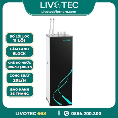 Máy Lọc Nước Nóng Lạnh Livotec 668