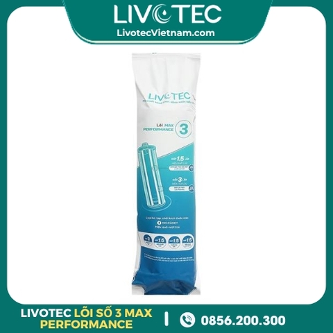 Lõi Lọc Livotec Số 3 Max Performance - PP 1 Micron