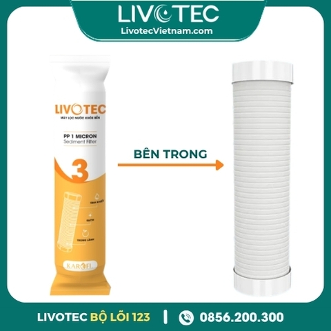 Bộ Lõi Lọc 123 Livotec