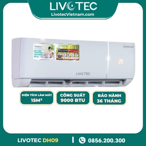 Điều Hòa Một Chiều Livotec DH09 Inverter