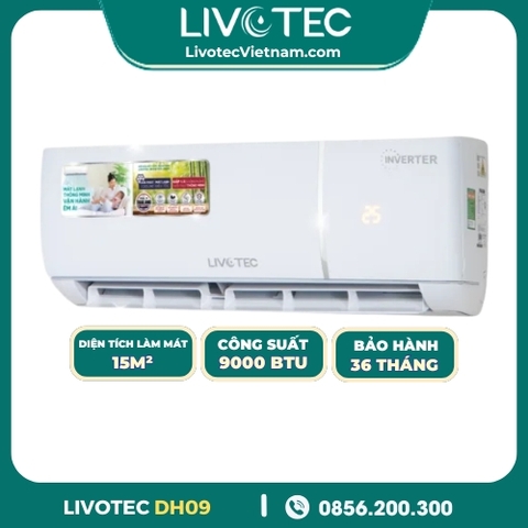 Điều Hòa Một Chiều Livotec DH09 Inverter