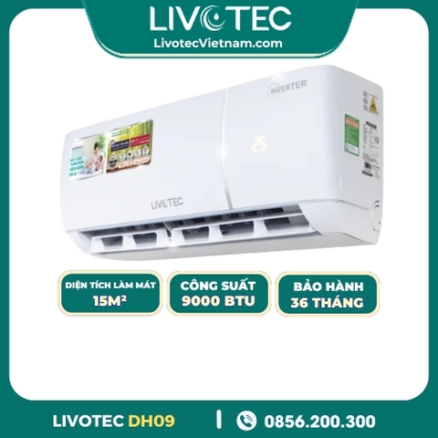Điều Hòa Một Chiều Livotec DH09 Inverter