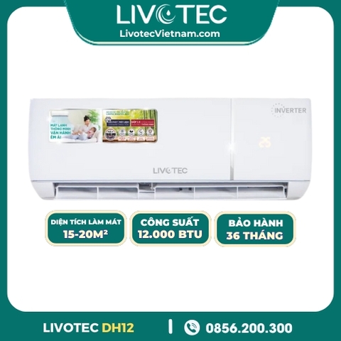 Điều Hòa Một Chiều Livotec DH12 Inverter