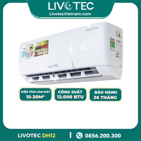 Điều Hòa Một Chiều Livotec DH12 Inverter