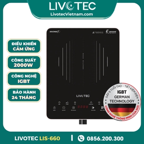 Bếp Từ Đơn Livotec E-Smart LIS-660