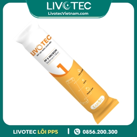 Lõi Lọc Livotec Số 1 PP 5 Micron