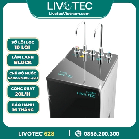 Máy Lọc Nước Nóng Lạnh Livotec 628