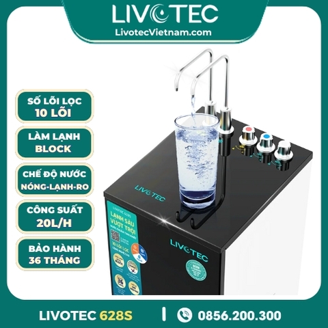 Máy Lọc Nước Nóng Lạnh Livotec 628S
