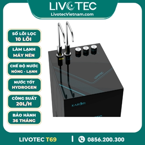 Máy Lọc Nước Nóng Lạnh Livotec T69