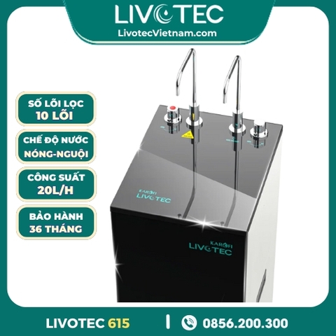Máy Lọc Nước Nóng Nguội Livotec 615