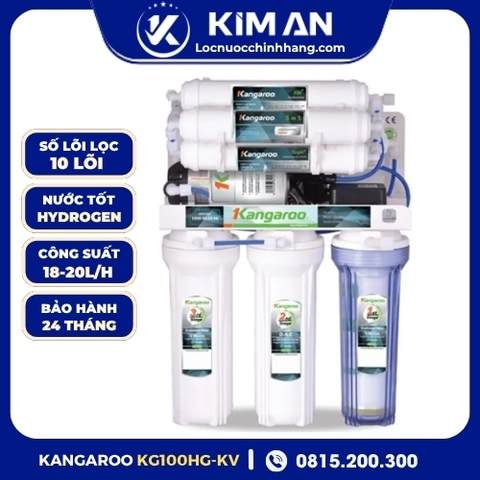 Máy Lọc Nước Kangaroo Hydrogen KG100HG Không Vỏ