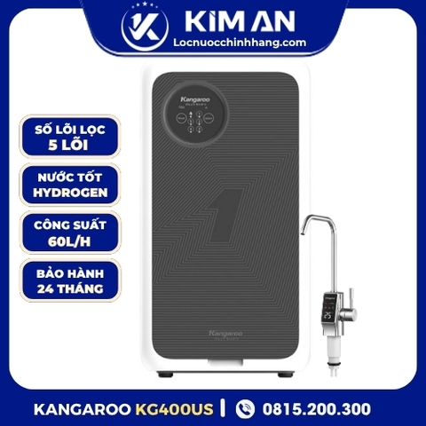 Máy Lọc Nước Kangaroo Tủ Bếp Hydrogen KG400US