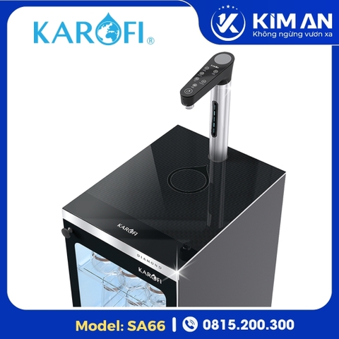 Máy Lọc Nước Nóng Lạnh Hydro-ion kiềm Karofi DIAMOND SA66