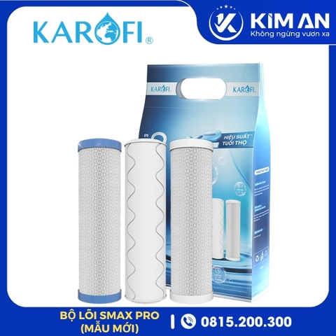 Bộ 3 Lõi Lọc Thô Karofi Smax Pro (Mẫu Mới)