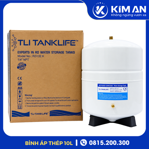 Bình Áp Thép 10L 4.0G Tank Life