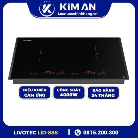 Bếp điện từ đôi Livotec LID-888