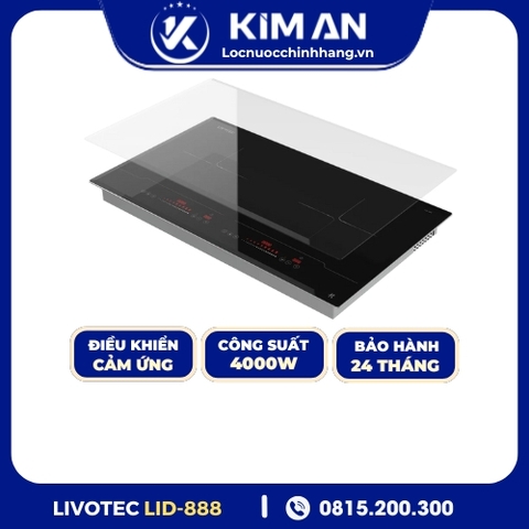 Bếp điện từ đôi Livotec LID-888