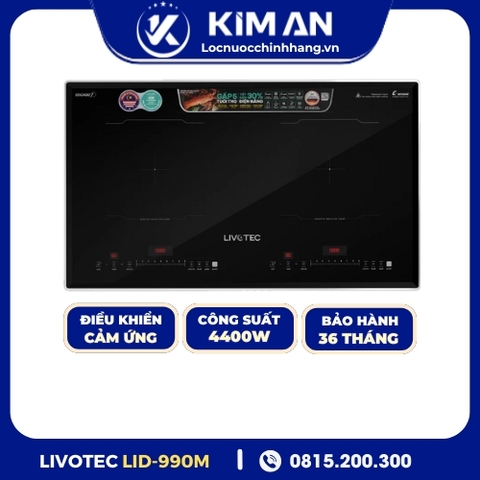 Bếp từ đôi Livotec E-smart LID-990M