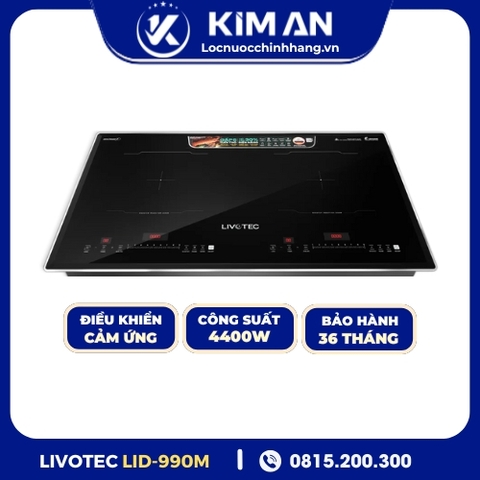 Bếp từ đôi Livotec E-smart LID-990M