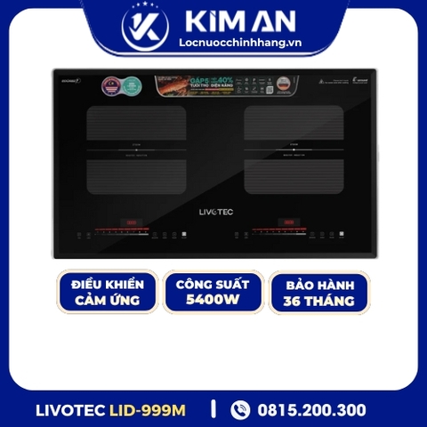 Bếp từ đôi Livotec E-Smart LID-999M