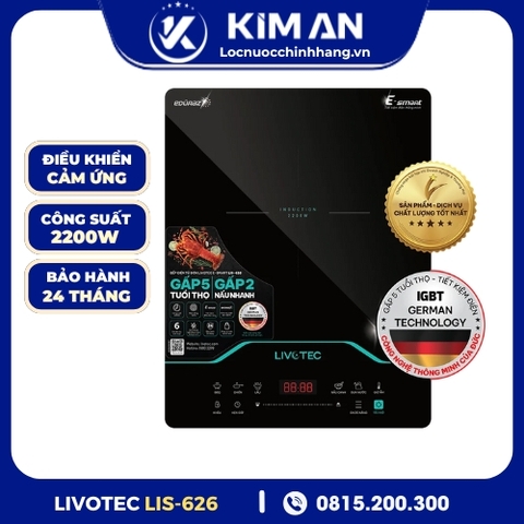 Bếp từ đơn Livotec E-smart LIS-626