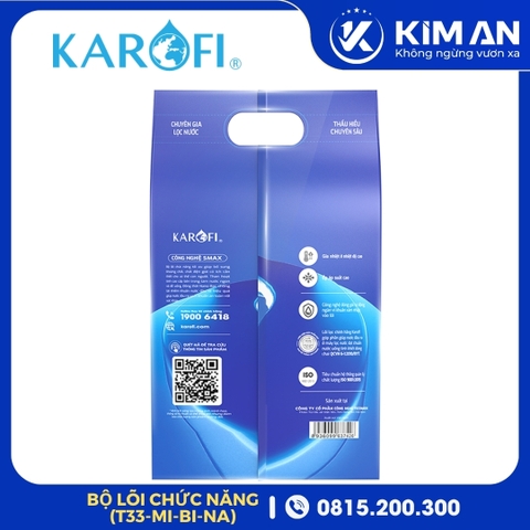 Bộ 4 Lõi Chức Năng Karofi (Mẫu Mới - T33, Mi, Bi, Nano)