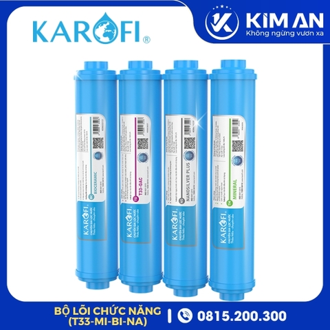 Bộ 4 Lõi Chức Năng Karofi (Mẫu Mới - T33, Mi, Bi, Nano)