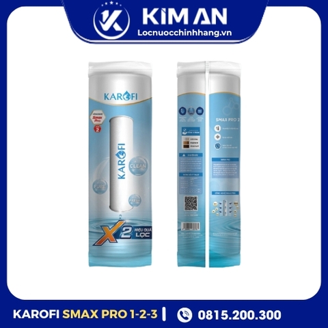 Bộ Lõi Lọc Thô 123 Karofi Smax Pro
