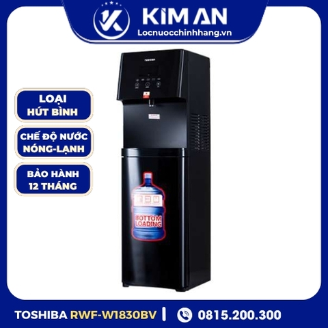 Cây Nước Nóng Lạnh Hút Bình 2 Chế Độ Nóng Lạnh Toshiba RWF-W1830BV