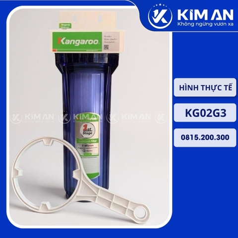 Bộ Cốc Lọc Đầu Nguồn Kangaroo KG02G3