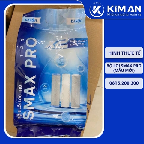 Bộ 3 Lõi Lọc Thô Karofi Smax Pro (Mẫu Mới)