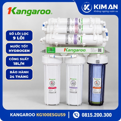 Máy Lọc Nước Kangaroo Tủ Bếp Hydrogen KG100ESGUS9