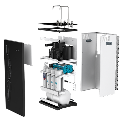 Máy lọc nước nóng lạnh Karofi KAD-I55