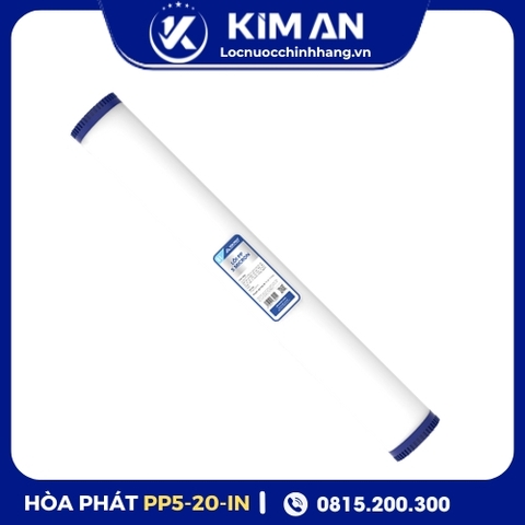 Lõi lọc PP 5 micron 20 inch gầy