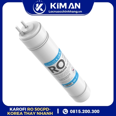 Màng RO 50 GPD thay nhanh Karofi nhập khẩu Hàn Quốc