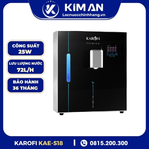 Máy Chuyển Đổi Hydro-ion kiềm Karofi KAE-S18