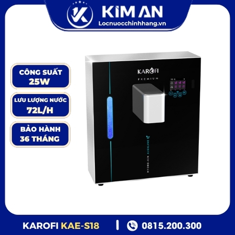 Máy Chuyển Đổi Hydro-ion kiềm Karofi KAE-S18