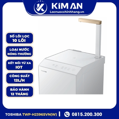 Máy Lọc Nước 2 RO Hai Chế Độ Nóng -Thường Toshiba PURE TWP-H2396SVN(W)