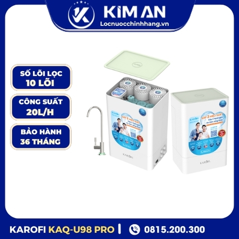 Máy lọc nước RO Karofi KAQ-U98 PRO