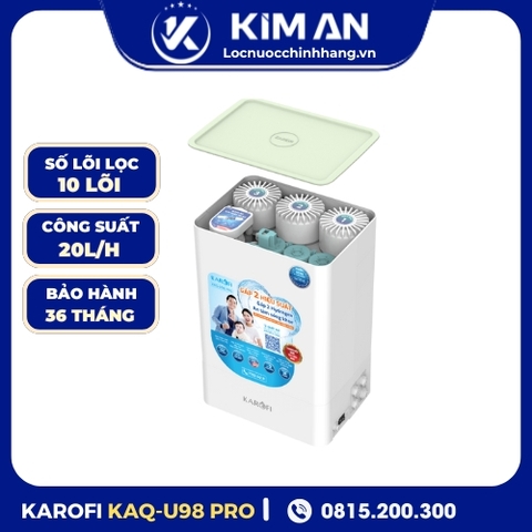 Máy lọc nước RO Karofi KAQ-U98 PRO