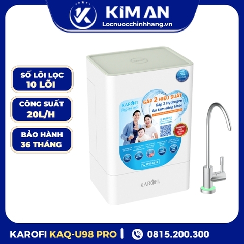 Máy lọc nước RO Karofi KAQ-U98 PRO