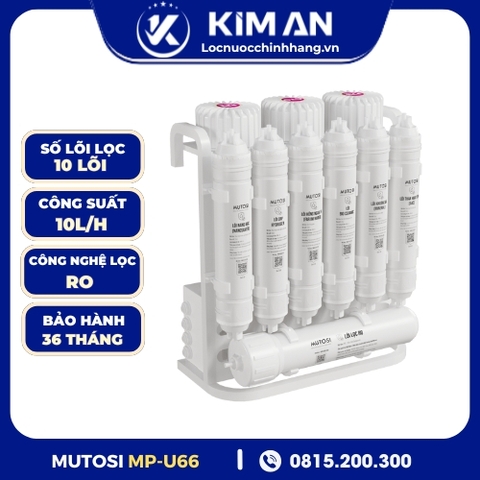 Máy lọc nước để gầm 10 lõi MP-U66