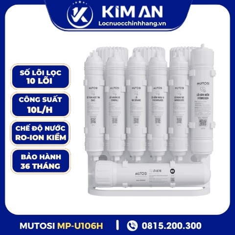 Máy lọc nước để gầm Mutosi MP-U106H