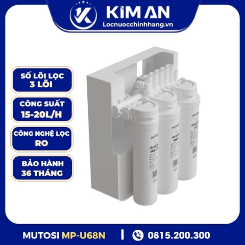 Máy lọc nước để gầm 6 cấp Mutosi MP-U68N